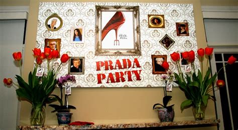 prada party decorations|Prada Party Decor .